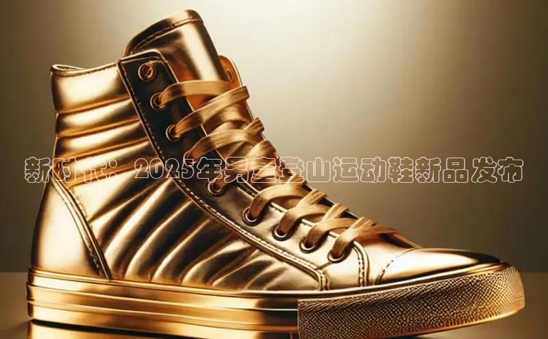 新时代：2025年男童登山运动鞋新品发布